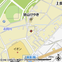 埼玉県狭山市上奥富1095周辺の地図
