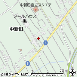 埼玉県狭山市中新田104周辺の地図