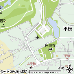 埼玉県飯能市平松425周辺の地図