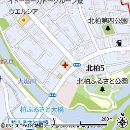 西松屋千葉北柏店周辺の地図