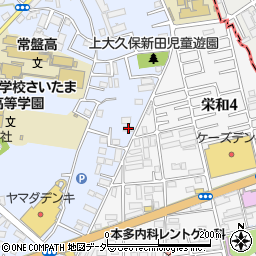 埼玉県さいたま市桜区上大久保781周辺の地図