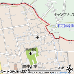 埼玉県草加市柿木町1391周辺の地図