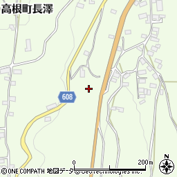 山梨県北杜市高根町長澤1572周辺の地図