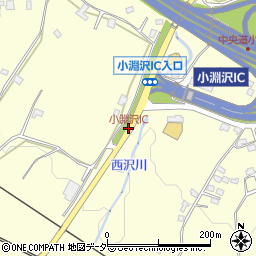 小淵沢IC周辺の地図