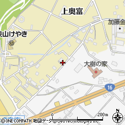 埼玉県狭山市上奥富1078周辺の地図