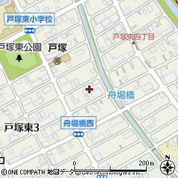 戸塚東コーポＡ周辺の地図