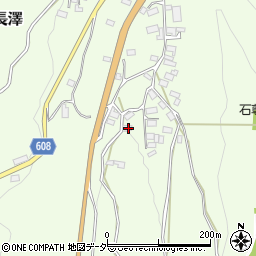 山梨県北杜市高根町長澤624周辺の地図