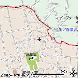埼玉県草加市柿木町1399周辺の地図