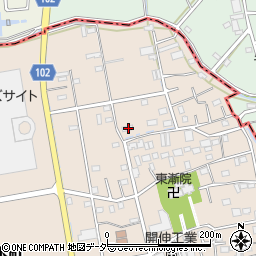 埼玉県草加市柿木町1422周辺の地図