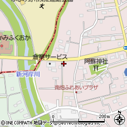 埼玉県富士見市東大久保125周辺の地図