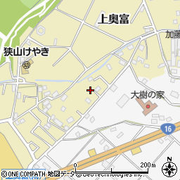 埼玉県狭山市上奥富1079周辺の地図