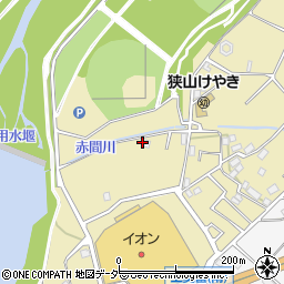 埼玉県狭山市上奥富1272周辺の地図