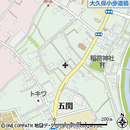 埼玉県さいたま市桜区五関743-2周辺の地図