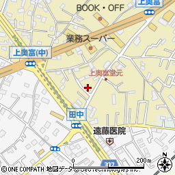 水道修理の救急車狭山上奥富店周辺の地図