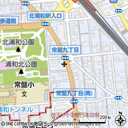 株式会社ムトーセーフ浦和支店周辺の地図