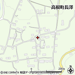 山梨県北杜市高根町長澤2186周辺の地図