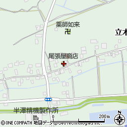 尾張屋商店周辺の地図