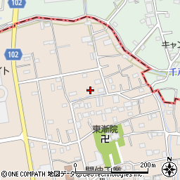 埼玉県草加市柿木町1418周辺の地図