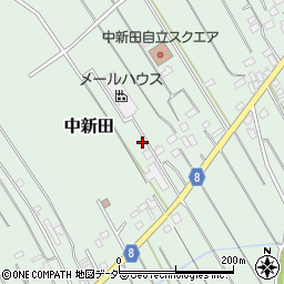 埼玉県狭山市中新田113周辺の地図