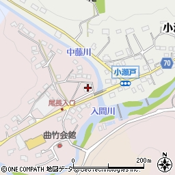 埼玉県飯能市原市場1-1周辺の地図