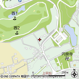 埼玉県飯能市平松418周辺の地図