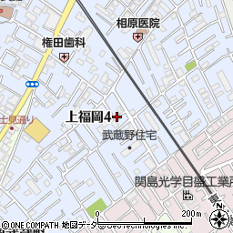 エクウスルーナ上福岡周辺の地図