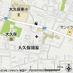 埼玉県さいたま市桜区大久保領家周辺の地図