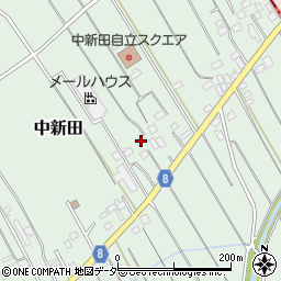 埼玉県狭山市中新田93周辺の地図