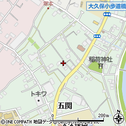 埼玉県さいたま市桜区五関743周辺の地図
