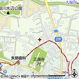 千葉県流山市駒木112周辺の地図