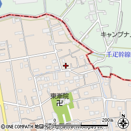 埼玉県草加市柿木町1400周辺の地図