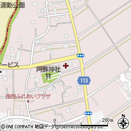 埼玉県富士見市東大久保100周辺の地図