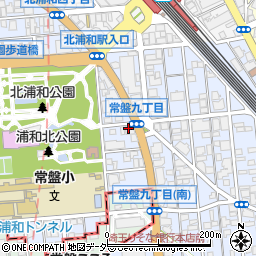 株式会社小林商店　浦和出張所周辺の地図