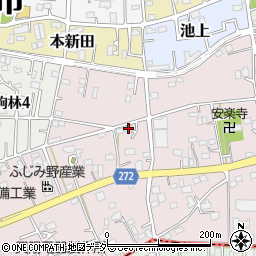 埼玉県ふじみ野市駒林183周辺の地図