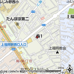 ドリームハイツ上福岡周辺の地図