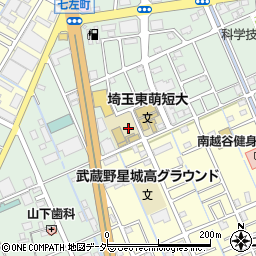 武蔵野星城高等学校周辺の地図