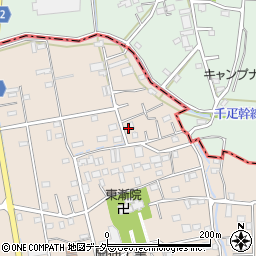 埼玉県草加市柿木町1414周辺の地図