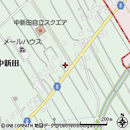 埼玉県狭山市中新田68周辺の地図