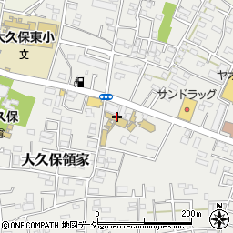 浦和榎本学園周辺の地図