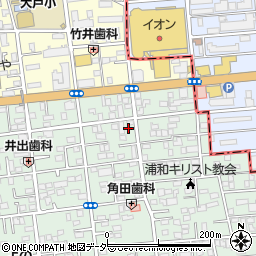 クレセント武蔵野周辺の地図