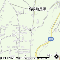 山梨県北杜市高根町長澤2174周辺の地図