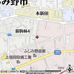 埼玉県ふじみ野市駒林791-1周辺の地図