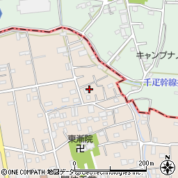 埼玉県草加市柿木町1413-1周辺の地図