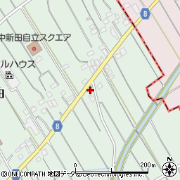埼玉県狭山市中新田340周辺の地図