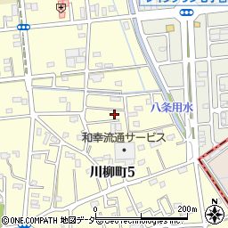 埼玉県越谷市川柳町5丁目60-21周辺の地図