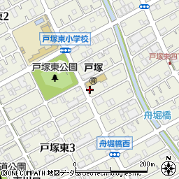 キリスト改革派東川口教会周辺の地図