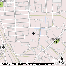埼玉県さいたま市桜区塚本254周辺の地図