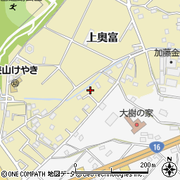 埼玉県狭山市上奥富1077周辺の地図