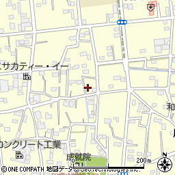 埼玉県越谷市川柳町2丁目201周辺の地図