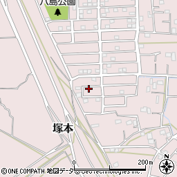 埼玉県さいたま市桜区塚本296周辺の地図